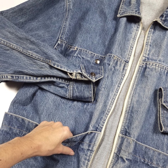 Vintage 80's 90's Levi Strauss Jean Denim Jacket - Picture 4 of 8